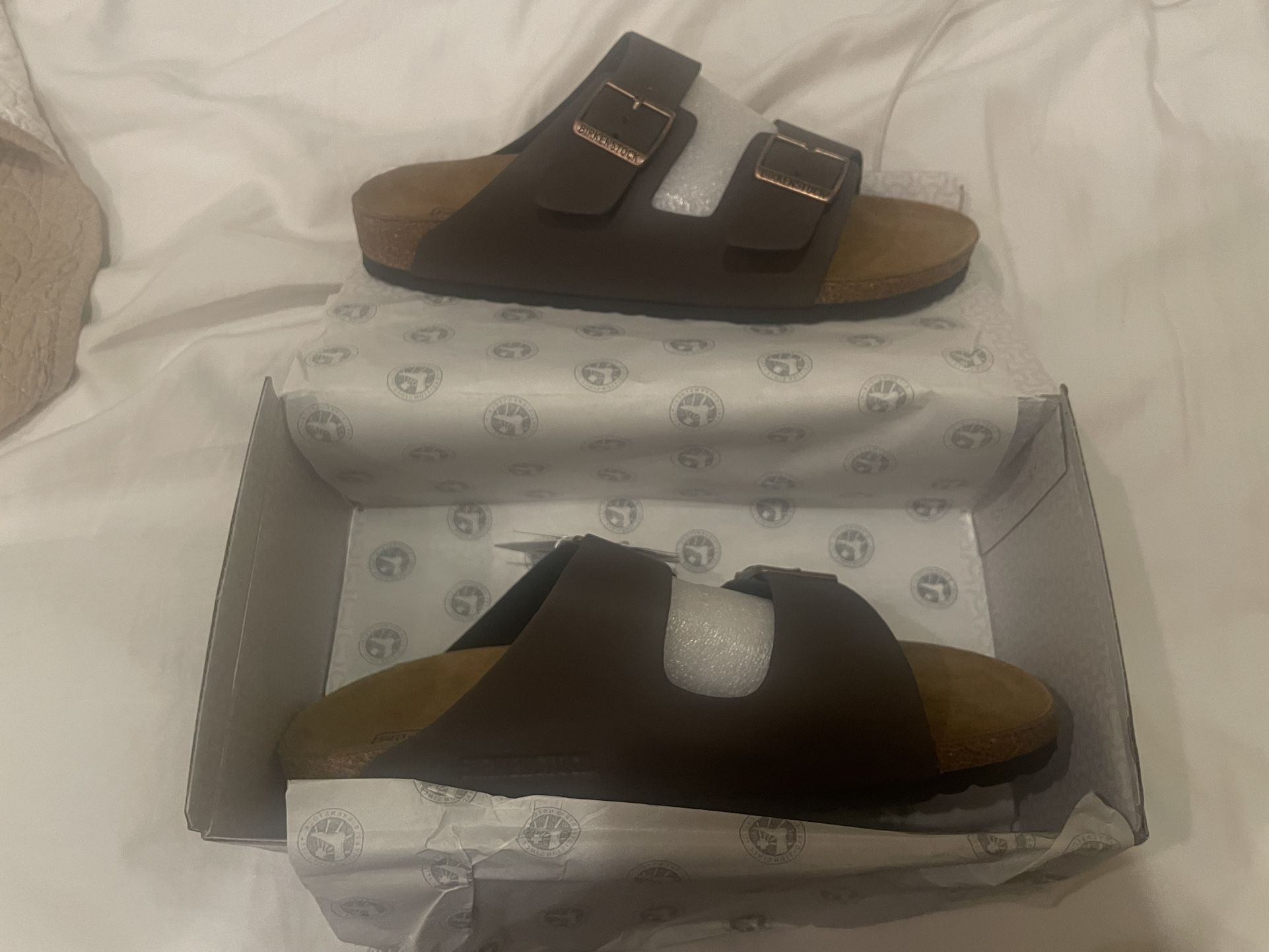 Arizona Birkenstock Brown Leather