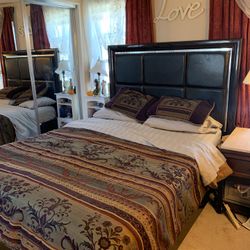 Queen Bed Frame With Headboard