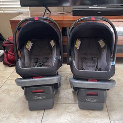 2 Graco Infant Car Seats 