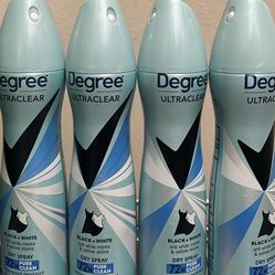 Degree Dry Spray $12