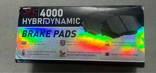 Dynamic Friction 4000-1340-00 - 4000 HybriDynamic Brake Pads
