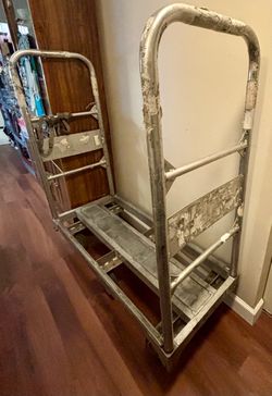 Industrial Aluminum Platform Hand Truck Cart