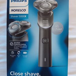 Philips Norelco Shaver 5000X - Rechargeable Wet/Dry Electric Shaver (Model X5004/84) - Brand New