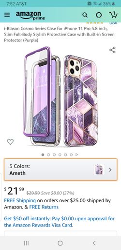 iPhone 11 Pro 5.8 inch, Slim Full-Body Stylish