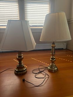 Brass lamps