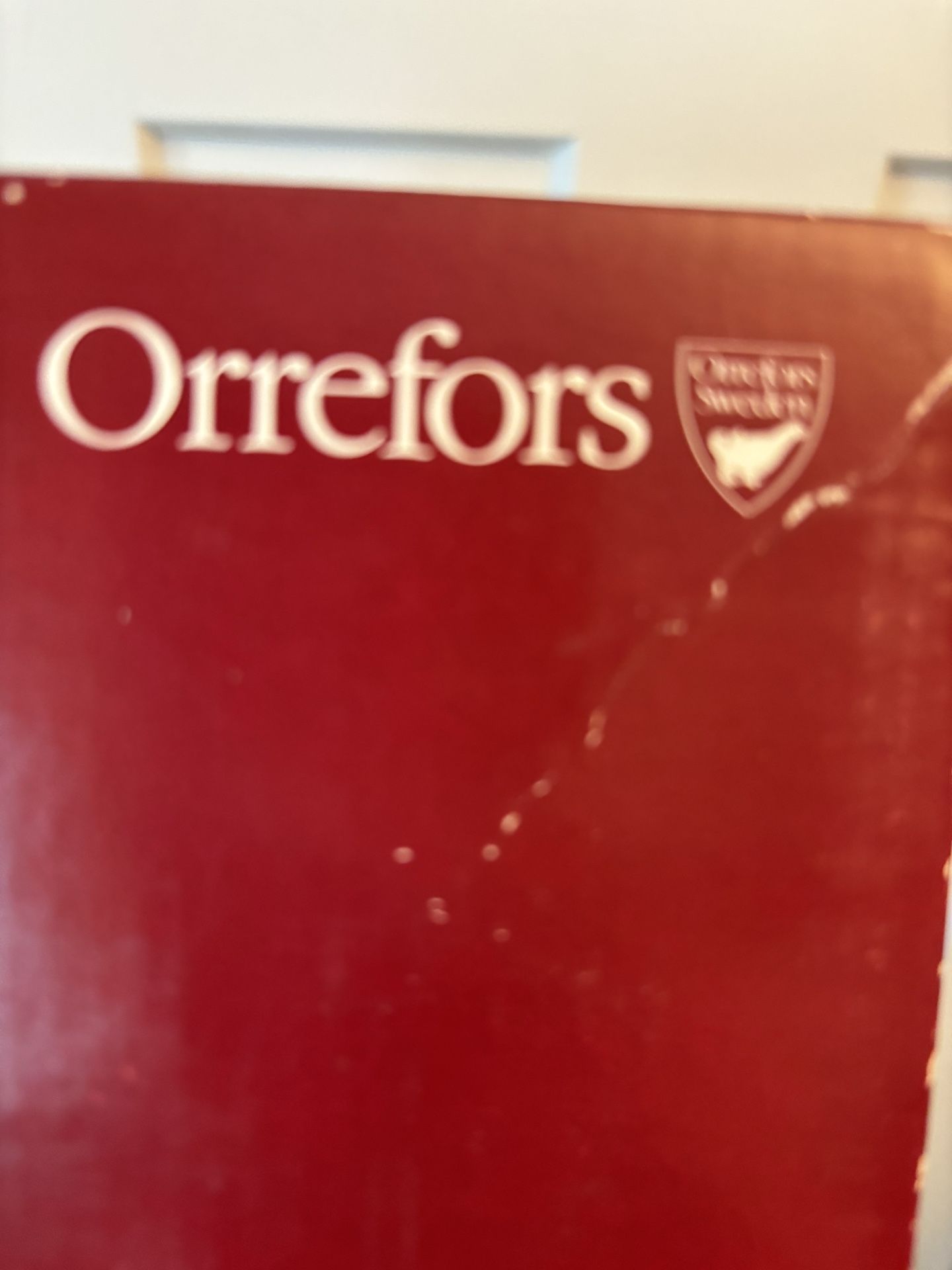Orrefors Sweden Crystal Bowl