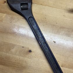 Proto 18” Adjustable Wrench
