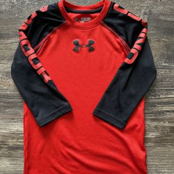 Youth Size 5/6 Under Armour 3/4 Sleeve Shirt
