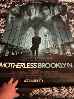 Motherless Brooklyn Poster 