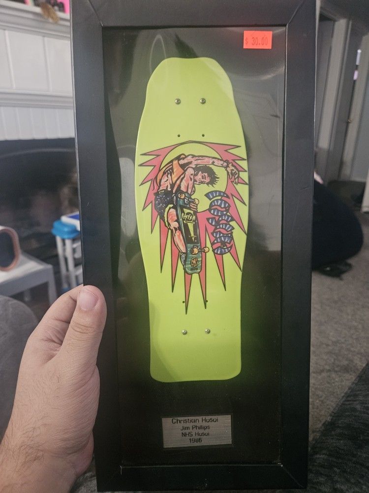 Tech Deck Collector Series Christian Hosoi Jim Phillips 1986 Rocket Air