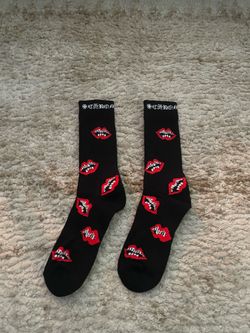 Size Large Chrome heart socks