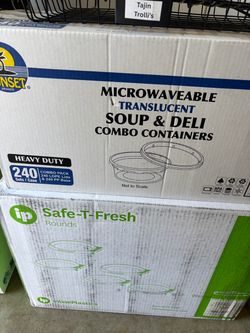 Soup &Deli containers