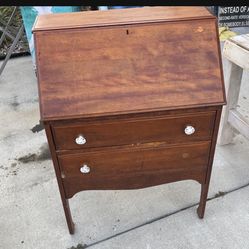 Antique Drop Leaf Writing Desk 