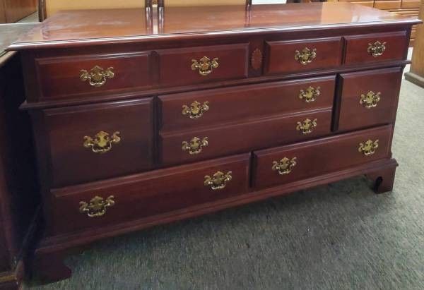 Solid Cherry Triple Dresser

