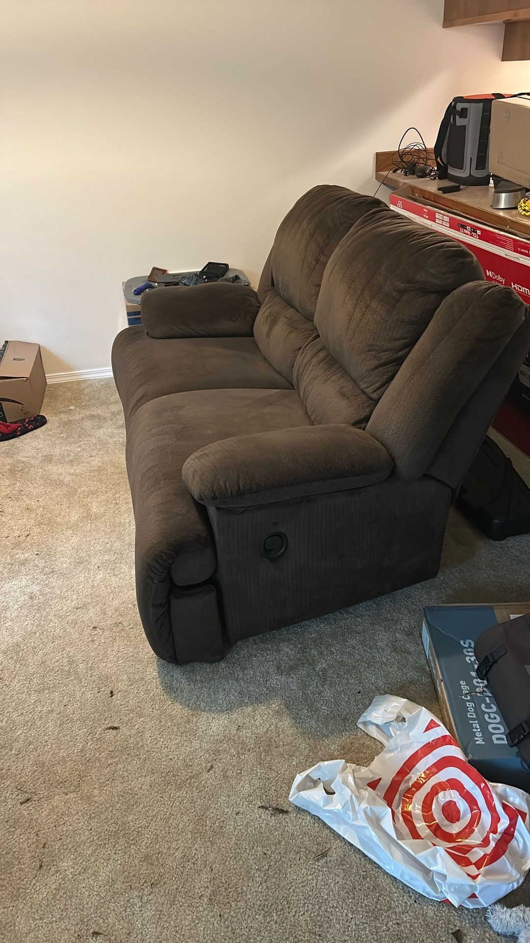 2 Seat Reclining Couch