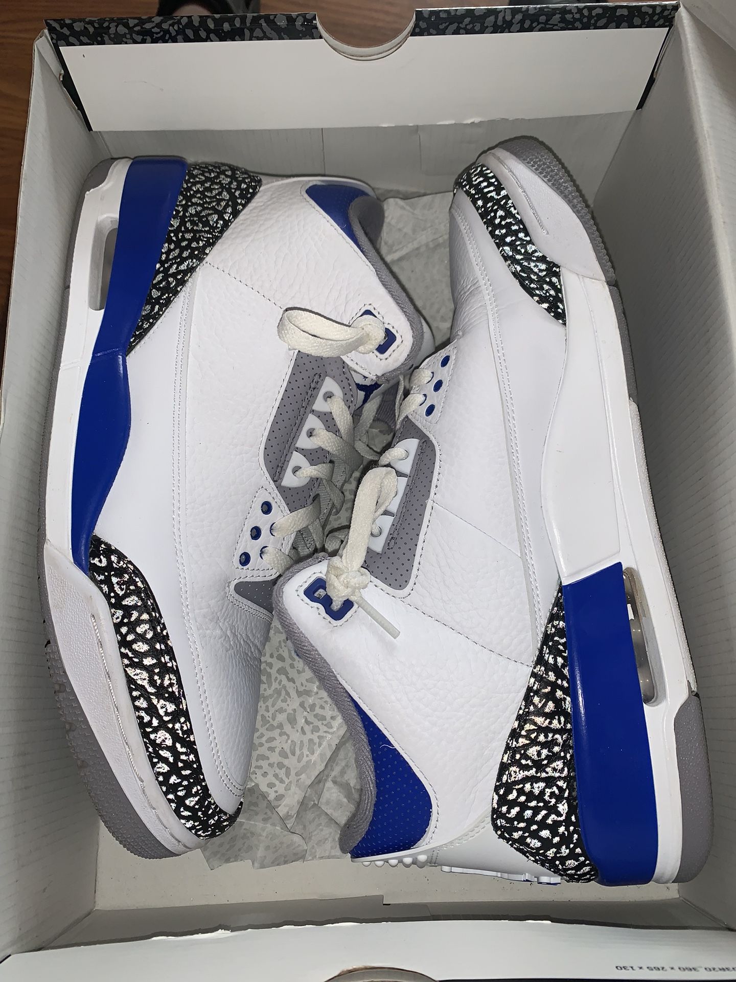 Jordan 3  Racer Blue 