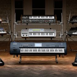 Korg Keyboard Roland Keyboard Collection Analog To Digital Music Plug Mac Win
