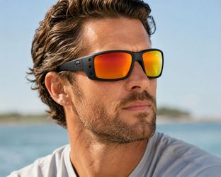 New Costa Del Mar Permit sunglasses with Costa 580P polarized lenses.