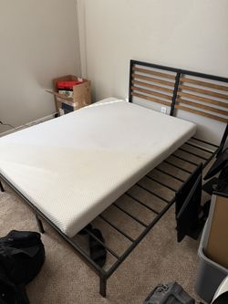 Full Size Bed Frame & Mattress