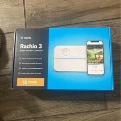 Rachio 3 Sprinkler System Brand New 
