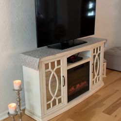 Fireplace TV Console