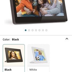 Aluratek - 11.6” Wi-Fi Photo Frame with Live Video Chat