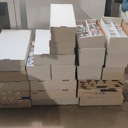 22 Boxes Of Sportscards. 