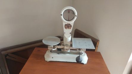 Old antique scale