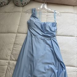 Baby Blue Formal Dress Baby Shower