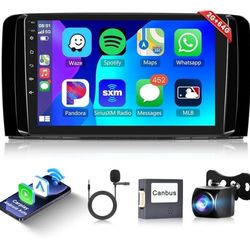 Android Car Radio Stereo for Mercedes-Benz R-Class W251/R320/R300/R350 2005-2017 with Wireless Carplay Android Auto, 9’’ Touchscreen, GPS,