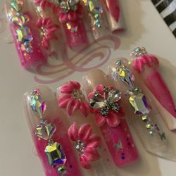 Extra Long Press On Nails