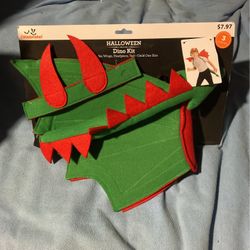 Halloween Dino/Dragon Kit Includes Wings, Headband & Tail  
