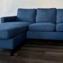 Blue Sectional Couch