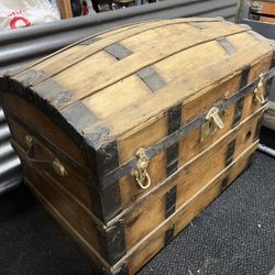 Antique Luggage Trunk