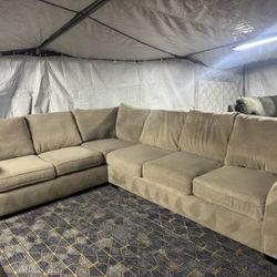 Tan Couch Great Condition Clean We Sell All The Time Delivery 40 Local 