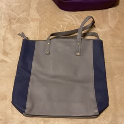 Faux Leather Tote