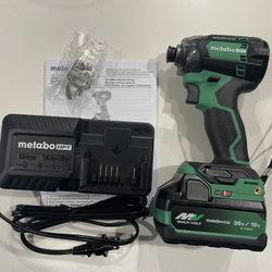 Metabo HPT MultiVolt 36-volt 1/4-in Brushless Cordless Impact Driver Kit