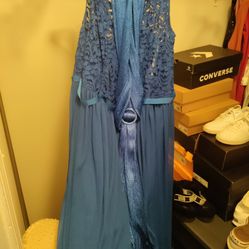 Royal Blue Evening dress