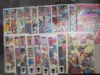Marvel Secret Wars series 1 (1-12, minus #8) and series 2 (1-9) comic book sets