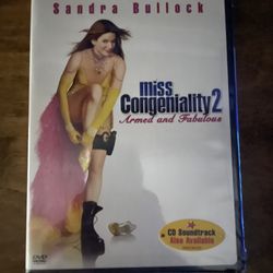 Miss Congeniality 2 Armed and Fabulous DVD (factory sealed)