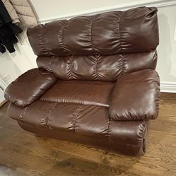 Zero wall wide seat recliner Ashley furniture