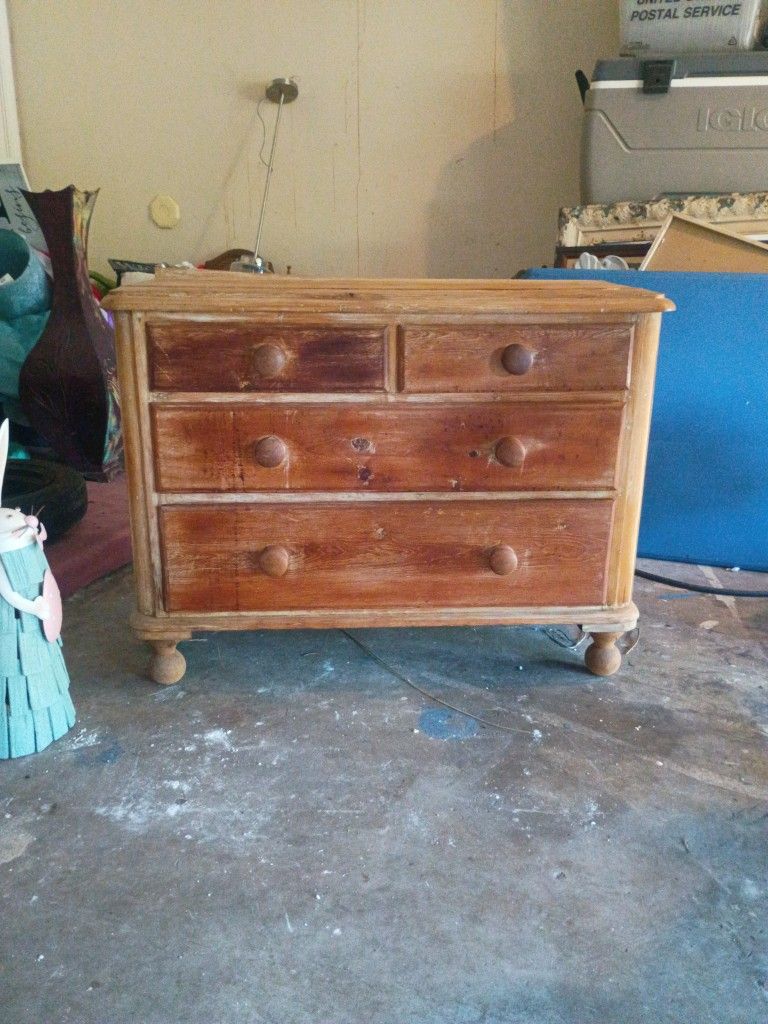 Antique Chest Pine 1800's