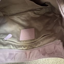 Pink Coach Purse 