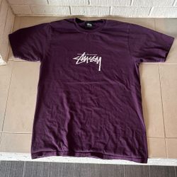 Stüssy Men's Purple T-shirt