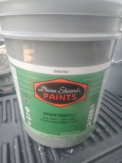 Dunn Edwards semigloss paint