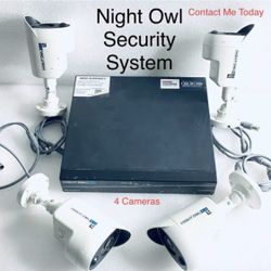 O Bo S  afe! Night Owl 8 Channel 2TB HDD DVR Security System includes 4 x 5.0 L2 Bullet Cameras