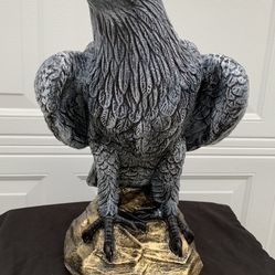 Painted Eagle Statue