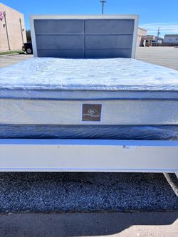 Queen Bed With Bed Frame