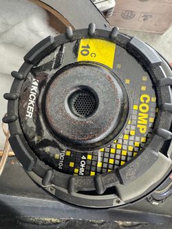 Kicker Comp 10" 4 Ohm Subwoofer