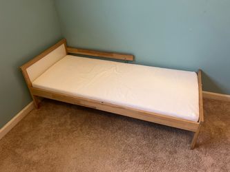 Ikea Sniglar Junior Bed & Underlig Mattress